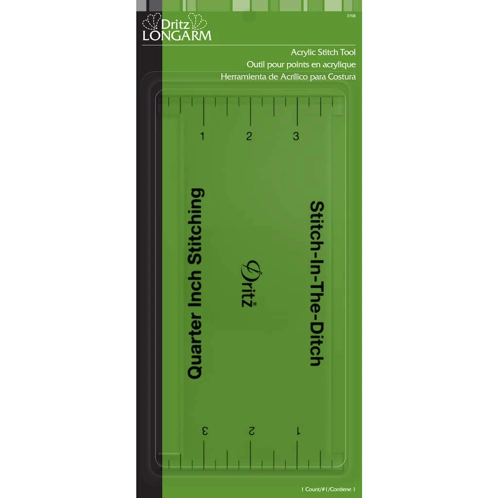 Flash Sale ๐ฅ Dritz® Clear Acrylic Stitch Tool for 1/4'' Presser Foot ๐ 1 Flash Sale ๐ฅ Dritz® Clear Acrylic Stitch Tool for 1/4'' Presser Foot ๐