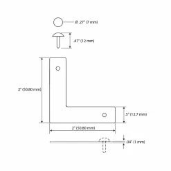 Wholesale ❤️ Dritz® Home Small Nickel Textured Campaign Corners, 3 Pack 😀 -Deals Dritz Store D652867S 4