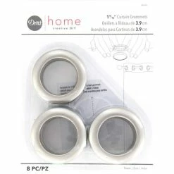 Best Sale 🎉 Dritz® Home 1.562" Curtain Grommets, 8ct. 😍 -Deals Dritz Store D652873S 1