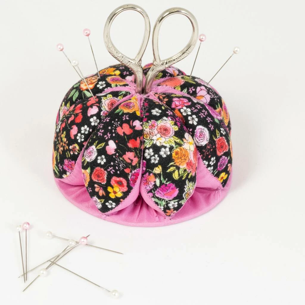 Cheapest ๐ฅฐ Dritz® Black & Pink Floral Pin Cushion with Scissors ๐ 2 Cheapest ๐ฅฐ Dritz® Black & Pink Floral Pin Cushion with Scissors ๐ - Image 2