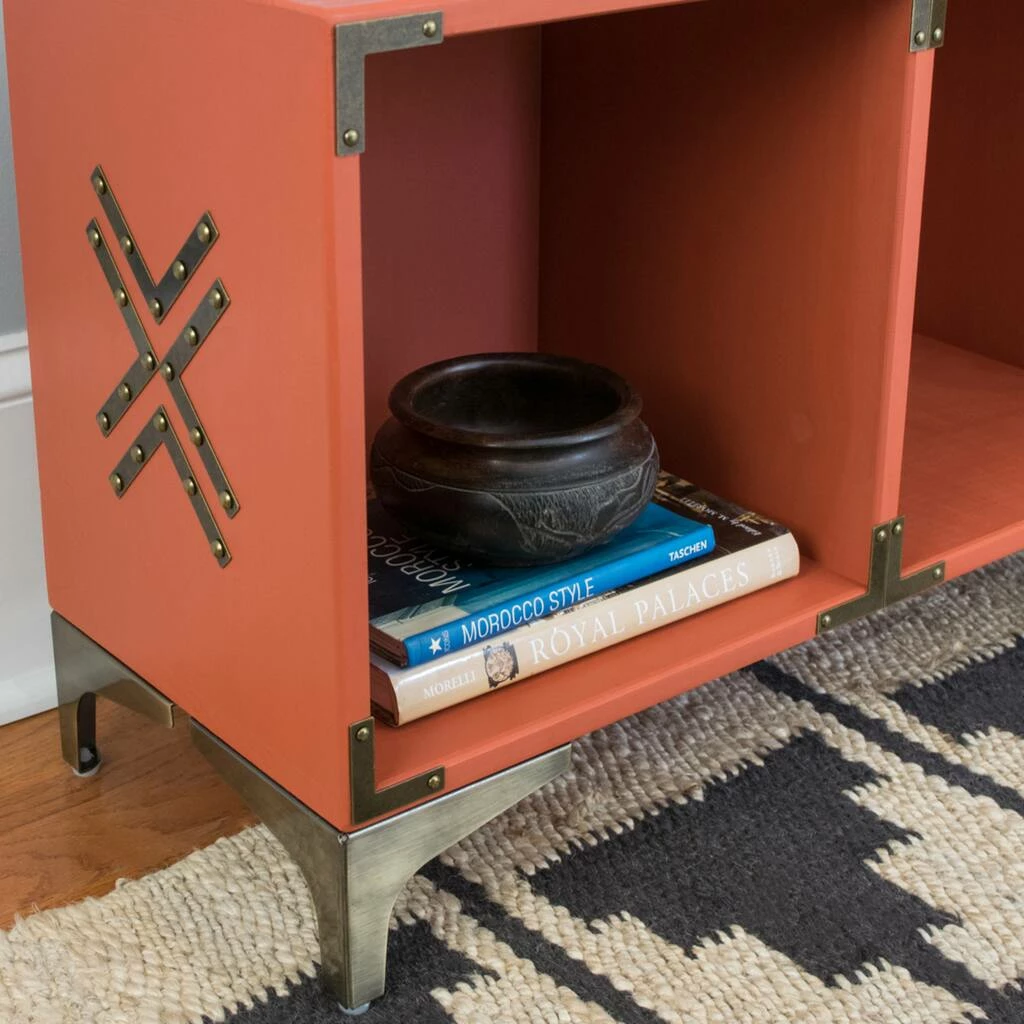 New ๐ Dritz® Home Antique Brass Metal Corner Legs, 2ct. ๐ 6 New ๐ Dritz® Home Antique Brass Metal Corner Legs, 2ct. ๐ - Image 6