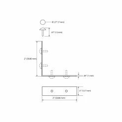 Promo ⭐ Dritz® Home Nickel Small Campaign Textured Right Angles, 4ct. 🎉 -Deals Dritz Store D652912S 5