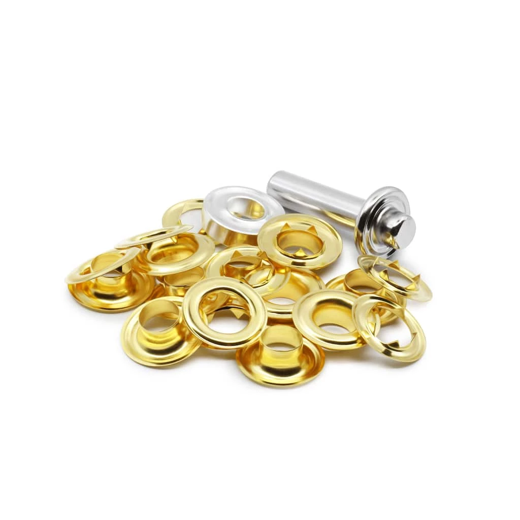 Top 10 🎁 Dritz® Home 7/16" Brass Grommet Kit with Tools 🔥 3 Top 10 🎁 Dritz® Home 7/16" Brass Grommet Kit with Tools 🔥 - Image 3