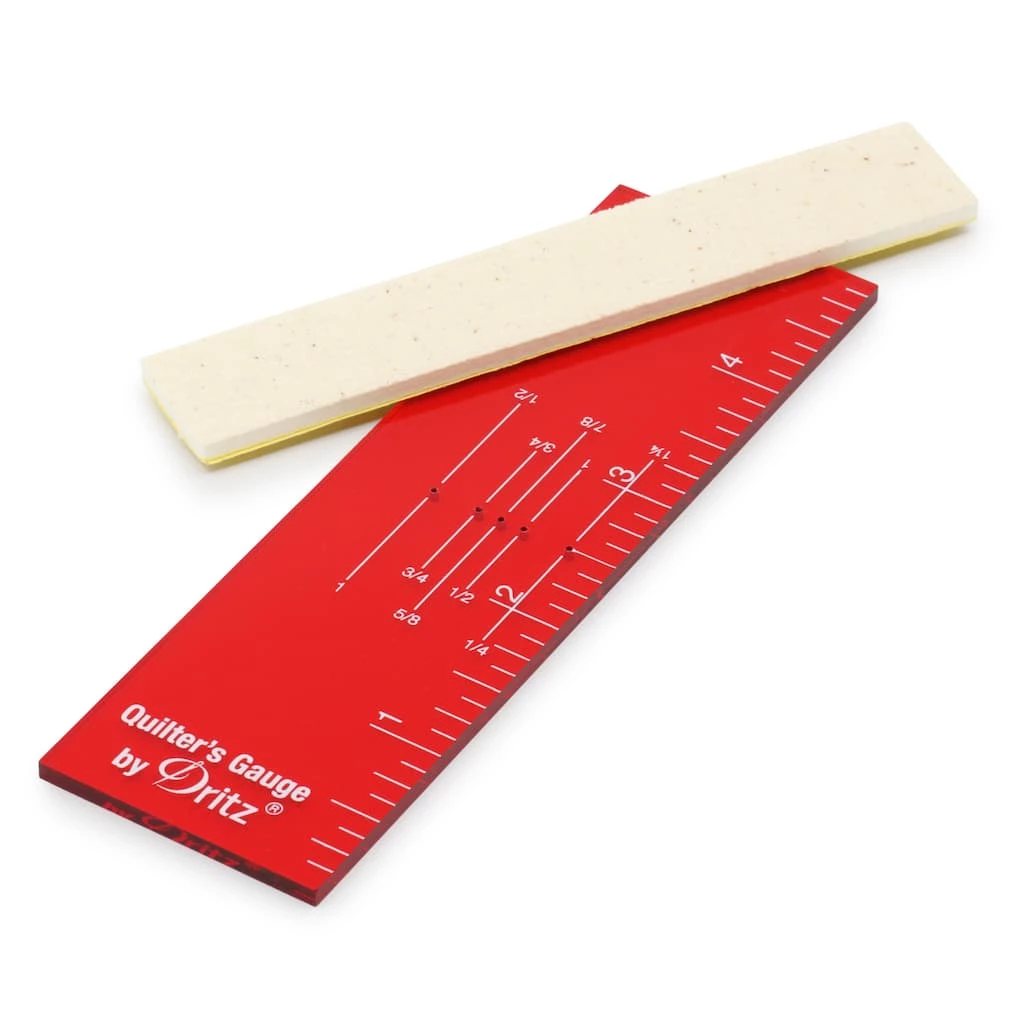 Best Pirce 👏 Dritz® Machine Seam Gauge & 1/8" Adhesive Guide for Straight Lines 🎉 2 Best Pirce 👏 Dritz® Machine Seam Gauge & 1/8" Adhesive Guide for Straight Lines 🎉 - Image 2