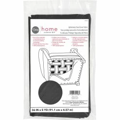 Cheap ✔️ Dritz Home® Charcoal Upholstery Dust Cover Fabric, 36" x 5yd. 👏