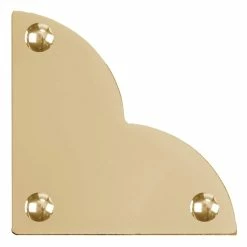 Promo ❤️ Dritz Home® Large Brass Smooth Quatrefoil Corners, 4ct. ❤️ -Deals Dritz Store D652928S 5