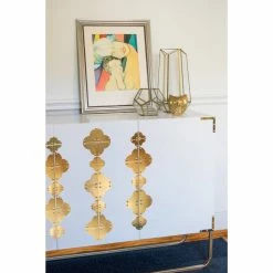 Promo ❤️ Dritz Home® Large Brass Smooth Quatrefoil Corners, 4ct. ❤️ -Deals Dritz Store D652928S 8