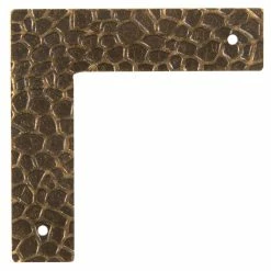 Cheapest 🎁 Dritz Home® Small Antique Brass Textured Campaign Corners, 4ct. 👍 -Deals Dritz Store D652938S 3