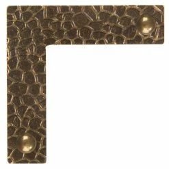 Cheapest 🎁 Dritz Home® Small Antique Brass Textured Campaign Corners, 4ct. 👍 -Deals Dritz Store D652938S 4