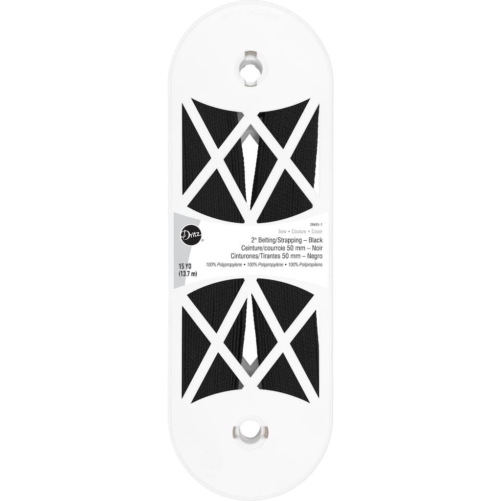Best Sale โญ Dritz® 2" Black Polypro Belting/Strapping ๐ฏ 1 Best Sale โญ Dritz® 2" Black Polypro Belting/Strapping ๐ฏ