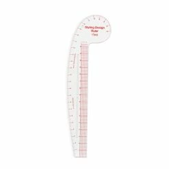 Deals 😀 Dritz® Clear Curved & Straight Edge Styling Design Ruler 👏 -Deals Dritz Store D652951S 4